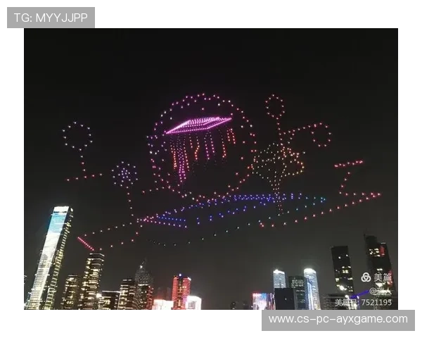 跳伞赛事引入无人机编队助力空中表演，效果震撼